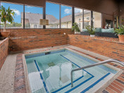 Indoor hot tub