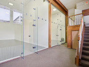 Racquetball and yoga areas