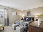 Two bedroom, one bath