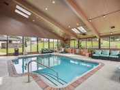 Indoor pool open year-round!